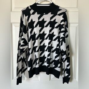 Eloquii Elements Houndsooth Knit Sweater Size 18/20
